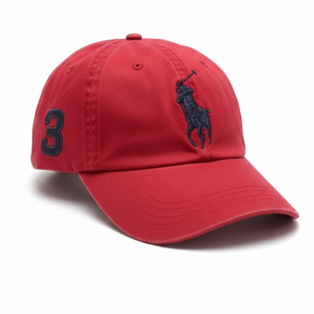 Polo Ralph Lauren Washed Baseball Cap –Maroon